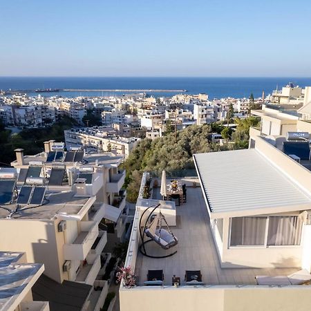 Helen Luxury Holiday House With Sea View レティムノ エクステリア 写真