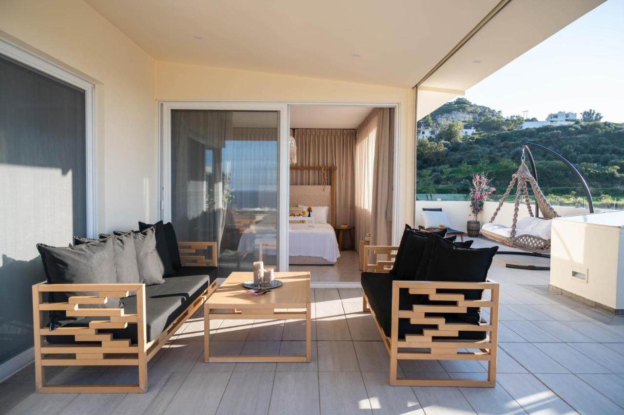 Helen Luxury Holiday House With Sea View レティムノ エクステリア 写真