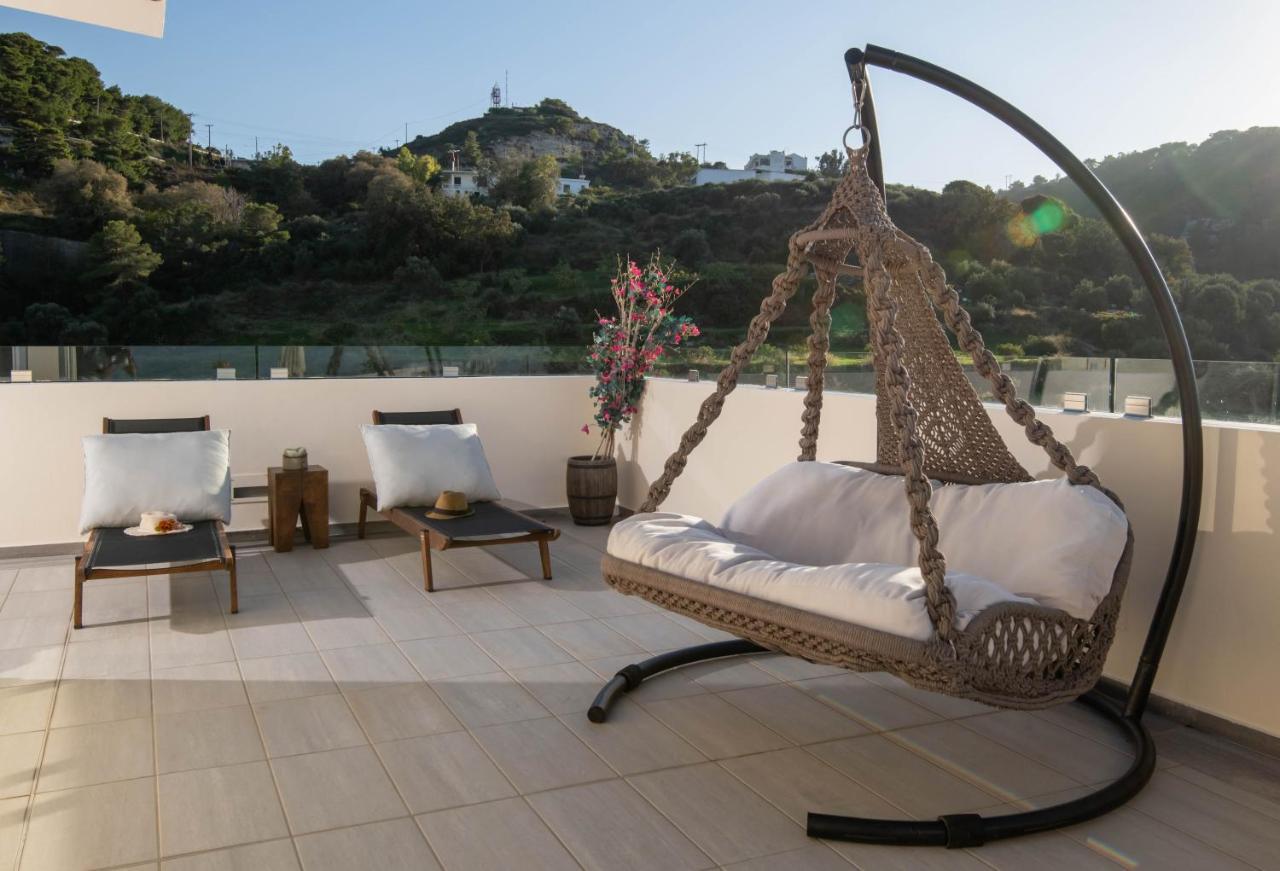 Helen Luxury Holiday House With Sea View レティムノ エクステリア 写真