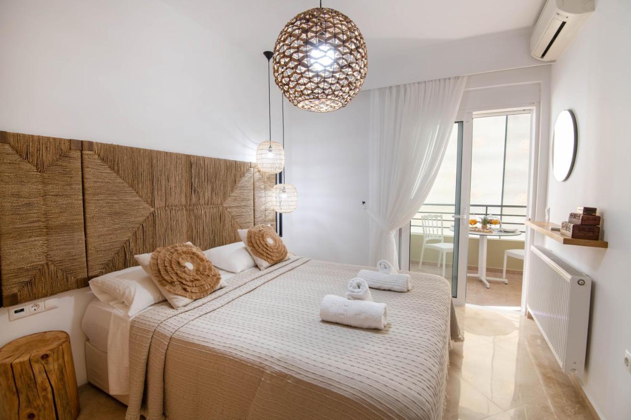Helen Luxury Holiday House With Sea View レティムノ エクステリア 写真