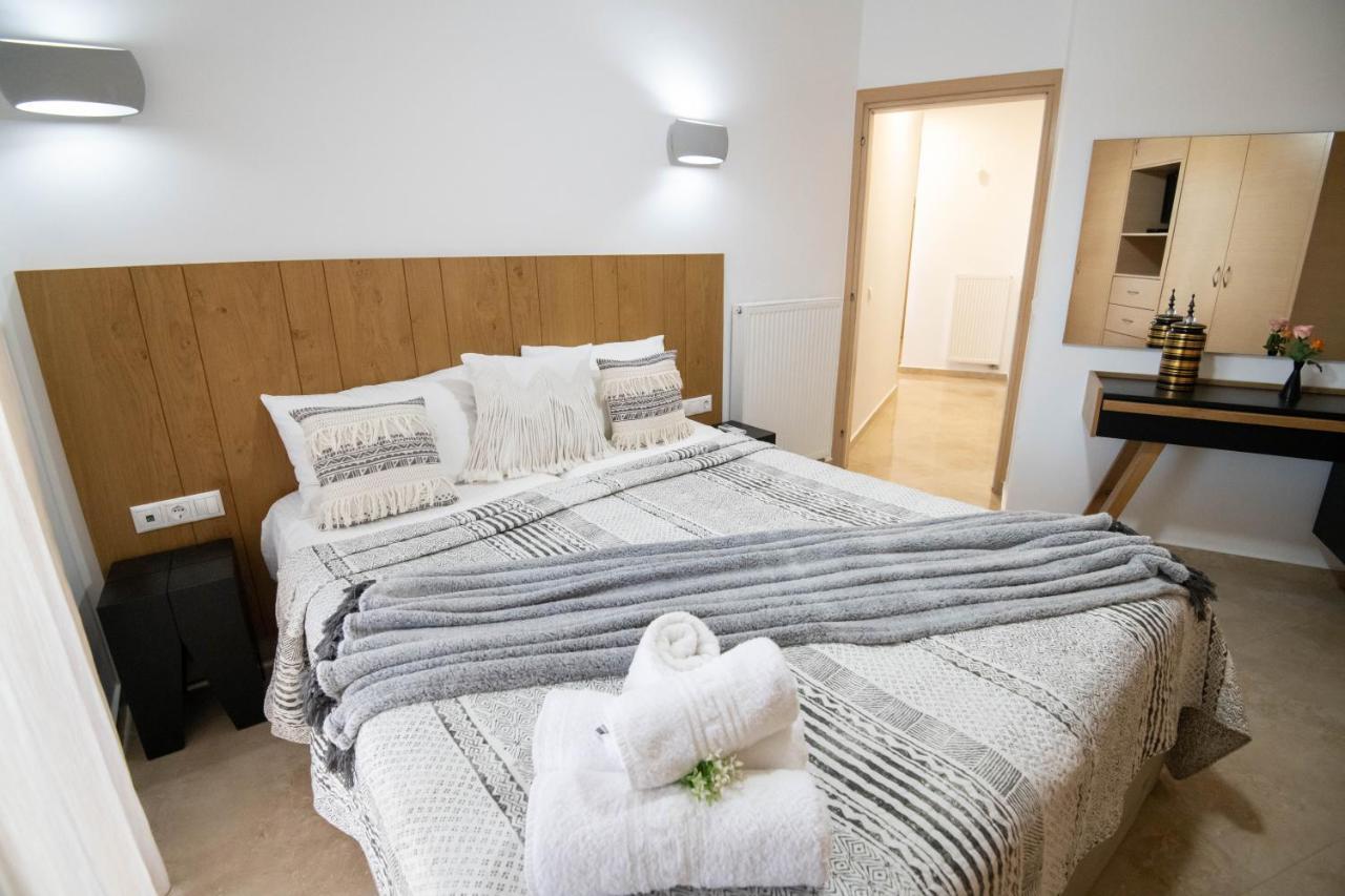 Helen Luxury Holiday House With Sea View レティムノ エクステリア 写真