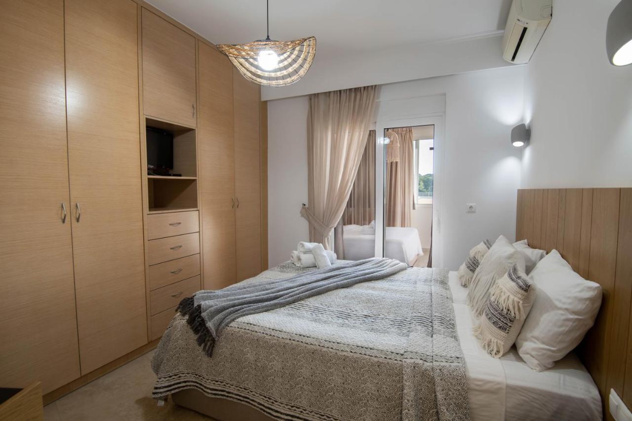 Helen Luxury Holiday House With Sea View レティムノ エクステリア 写真