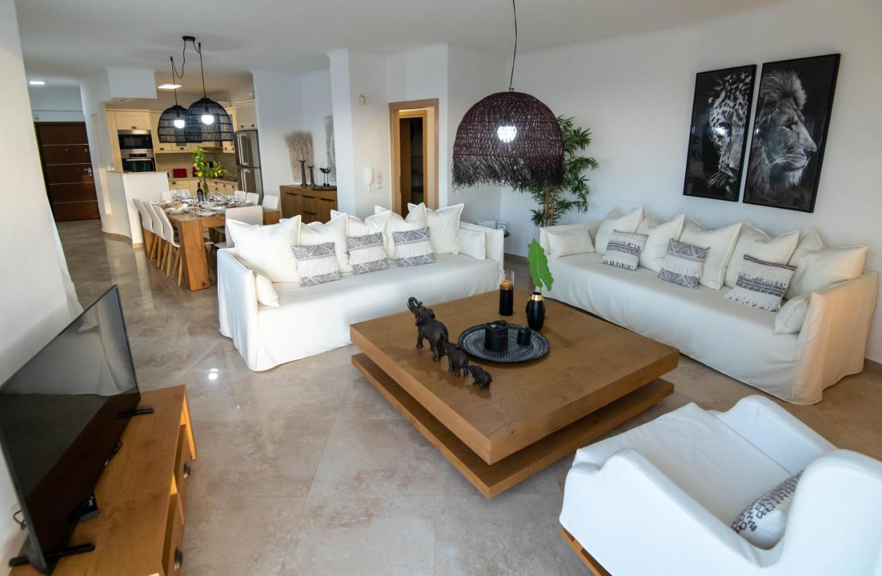 Helen Luxury Holiday House With Sea View レティムノ エクステリア 写真
